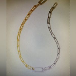 Kendra Scott Adeline chain necklace mixed metal